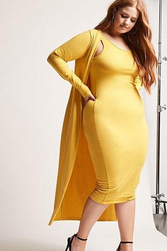 Forever21 Rebdolls Inc. Twofer Dress Set