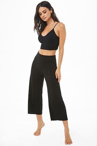 Forever21 Cropped Pajama Pants