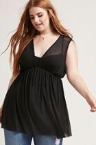 Forever21 Plus Size Combo Babydoll Top
