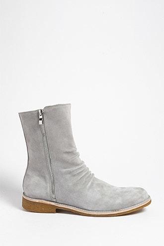 Forever21 Men Foundation Ruched Faux Suede Boot