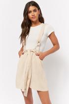 Forever21 Tie-front Suspender Skirt