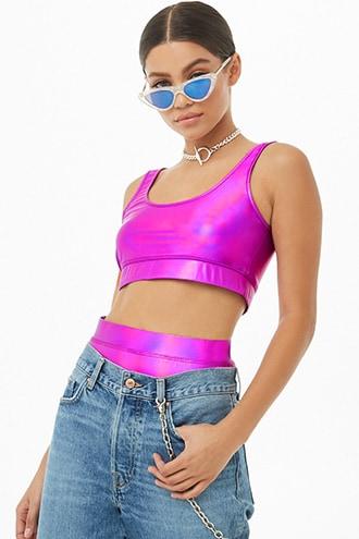 Forever21 Metallic Bikini Set