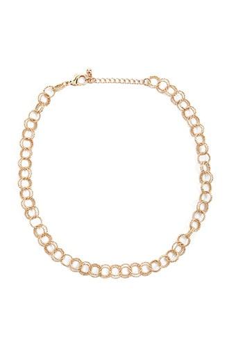 Forever21 Double Rolo Chain Necklace