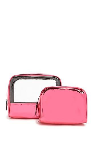 Forever21 Metallic Makeup Bag Set