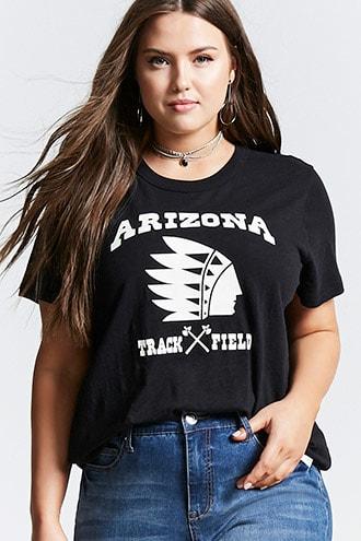 Forever21 Plus Size Arizona Graphic Tee