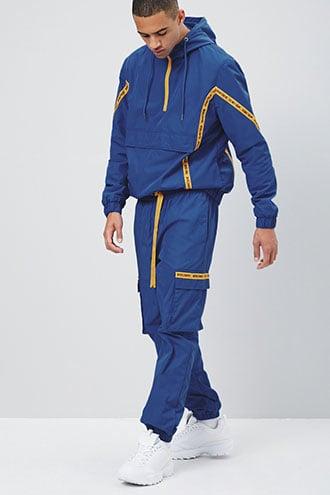 Forever21 Worldwide Graphic Wind Pants