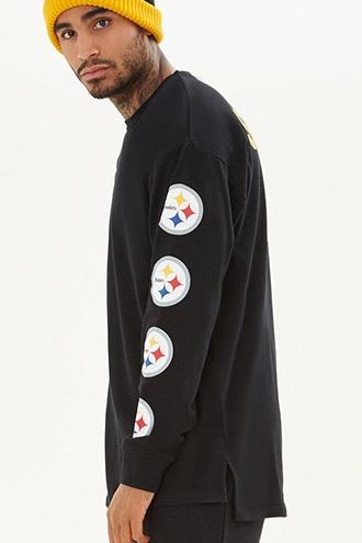 21 Men Men's  Nfl Steelers Long-sleeve Tee