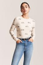 Forever21 Bicycle Graphic Sweater
