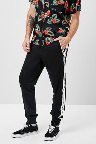 Forever21 Umbro Contrast-trim Joggers