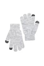 Forever21 Marled Knit Tech Gloves