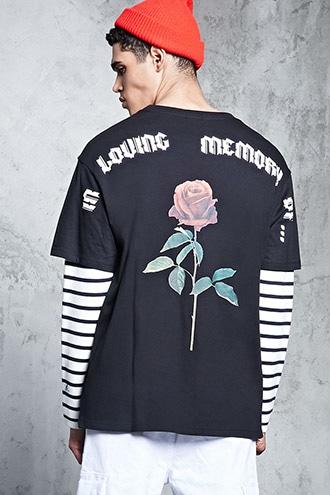 Forever21 In Loving Memory Graphic Tee