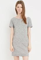 Forever21 Space Dye Off-the-shoulder Dress