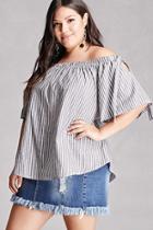 Forever21 Plus Size Pinstriped Tunic