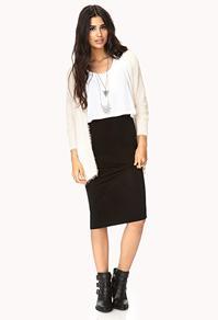 Forever21 Classic Midi Skirt