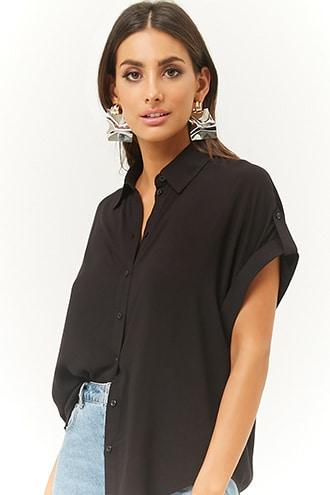 Forever21 Dolman-sleeve Shirt