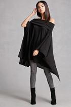 Forever21 Off-the-shoulder Poncho
