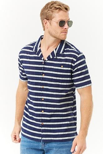 Forever21 Soulstar Striped Shirt