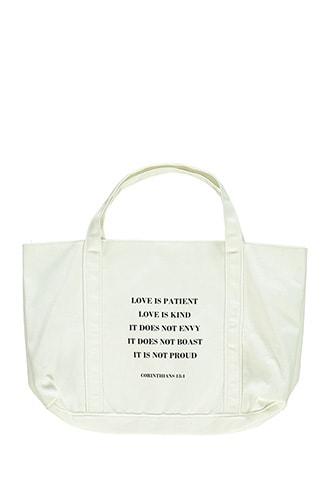 Forever21 Corinthians Love Tote Bag