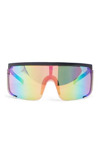 Forever21 Iridescent Shield Sunglasses