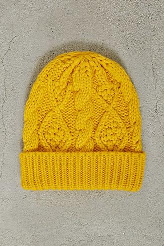 21 Men Men Cable Knit Beanie