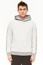 Forever21 Two-tone French Terry Hoodie
