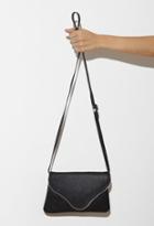 Forever21 Jj Winters Camilla Textured Leather Crossbody