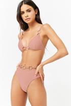 Forever21 O-ring High-waisted Bikini Bottoms