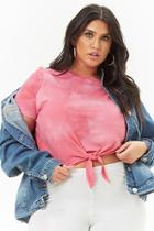 Forever21 Plus Size Tie-front Tee