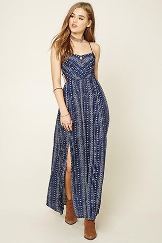 Forever21 Southwestern Print Maxi Dress