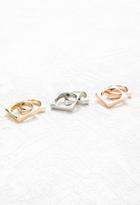 Forever21 Square Ring Set