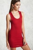 Forever21 Thermal Knit Tank Dress