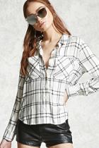 Forever21 Plaid Button-up Shirt