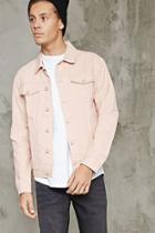 Forever21 Enamel-button Denim Jacket