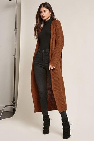 Forever21 Purl Knit Duster