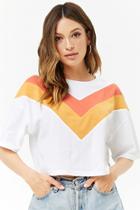 Forever21 Chevron Cotton Tee