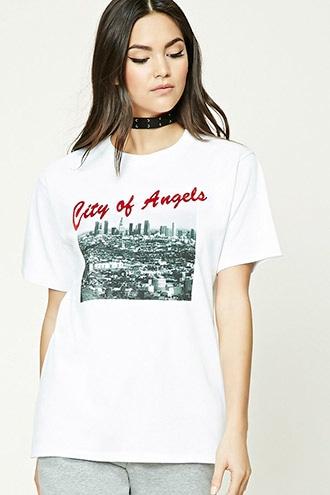 Forever21 City Of Angels Graphic Tee