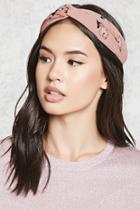 Forever21 Floral Twist Headwrap