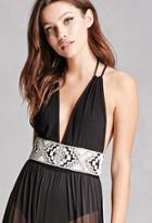 Forever21 Alex And Max Beaded Sash Belt