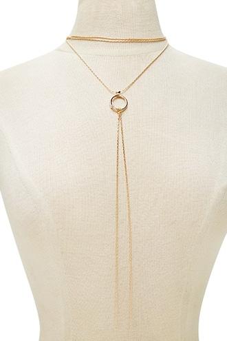 Forever21 Layered O-ring Bolo Choker
