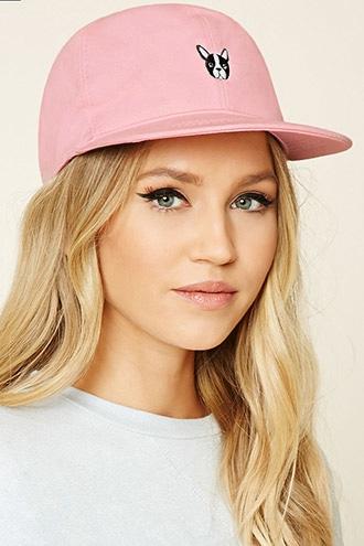 Forever21 French Bulldog Baseball Cap