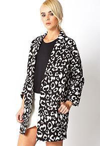 Forever21 Wild Thing Leopard Trench Coat