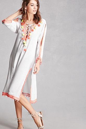 Forever21 America & Beyond Pom Pom Tunic