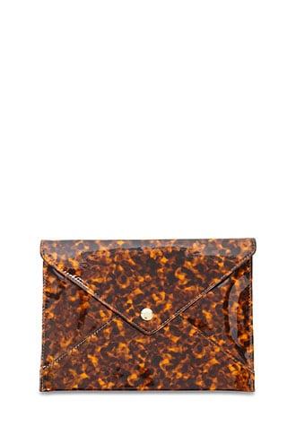 Forever21 Abstract Print Envelope Clutch