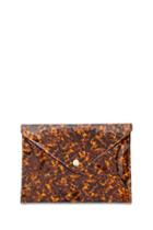 Forever21 Abstract Print Envelope Clutch