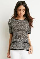 Forever21 Marled Loose Knit Top