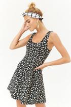 Forever21 Ditsy Floral Print Fit & Flare Dress