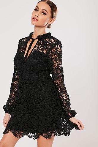 Forever21 Missguided Crochet Mini Dress