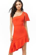 Forever21 Selfie Leslie Asymmetrical One-shoulder Dress
