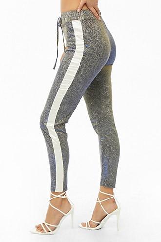 Forever21 Iridescent Metallic Pants
