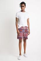Forever21 Watercolor Tribal Print Shorts